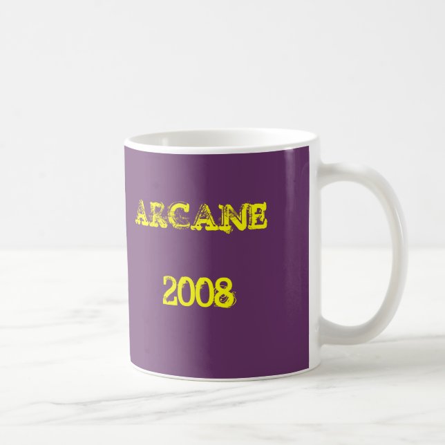 official arcane merch mug "2008" (Right)