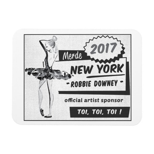 Official Artist Sponsor 2017 - Magnet (Horizontal)