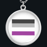 OFFICIAL ASEXUAL PRIDE FLAG SILVER PLATED NECKLACE<br><div class="desc">If life were a T-shirt, it would be totally Gay! Browse over 1, 000 GLBT Humour, Pride, Equality, Slang, & Marriage Designs. The Most Unique Gay, Lesbian Bi, Trans, Queer, and Intersexed Apparel on the web. Everything from GAY to Z @ www.GlbtShirts.com FIND US ON: THE WEB: http://www.GlbtShirts.com FACEBOOK: http://www.facebook.com/glbtshirts...</div>