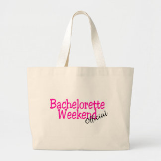 Official Bachelorette Weekend Large Tote Bag