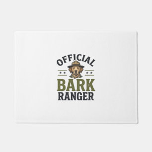 Official Bark Ranger Dog Vintage Graphic_1 Doormat