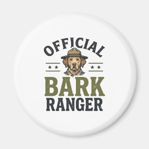 Official Bark Ranger Dog Vintage Graphic_1 Magnet