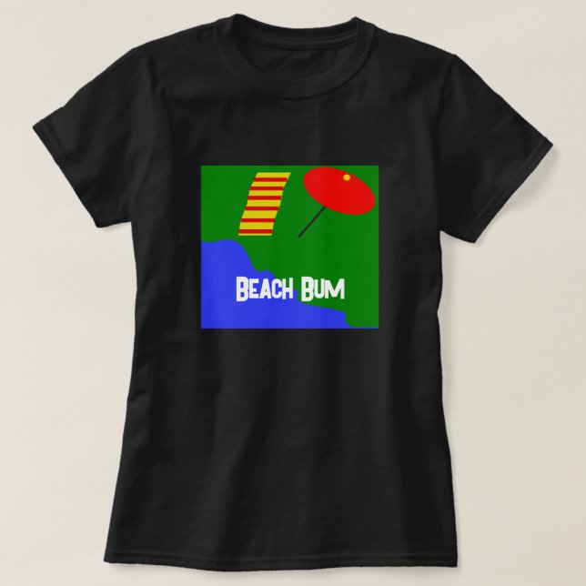 Official "Beach Bum" Tee (Design Front)