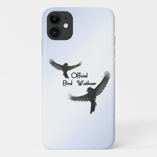 Official Bird Watcher Case-Mate iPhone Case (Back)
