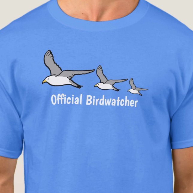 Official Birdwatcher. Ornithologist T-Shirt (Creator Uploaded)