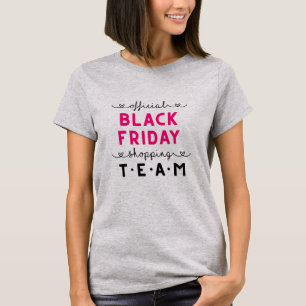 Official Black Friday Shopping Crew T-Shirt