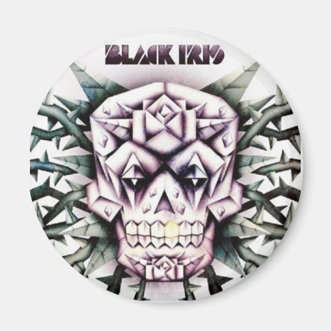 Official Black Iris Merchandize Magnet (Front)
