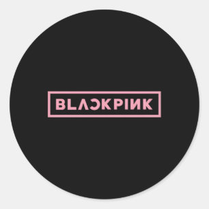 Official Blackk The Album Black Classic Round Sticker