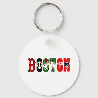 Official Boston Sport Teams T-Shirt Key Ring