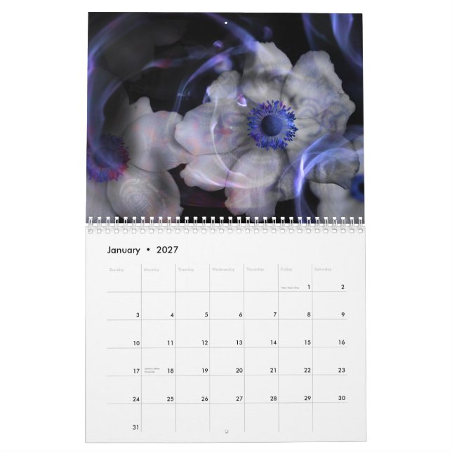 Official Bowen Imagery 2011 Calendar (Jan 2027)