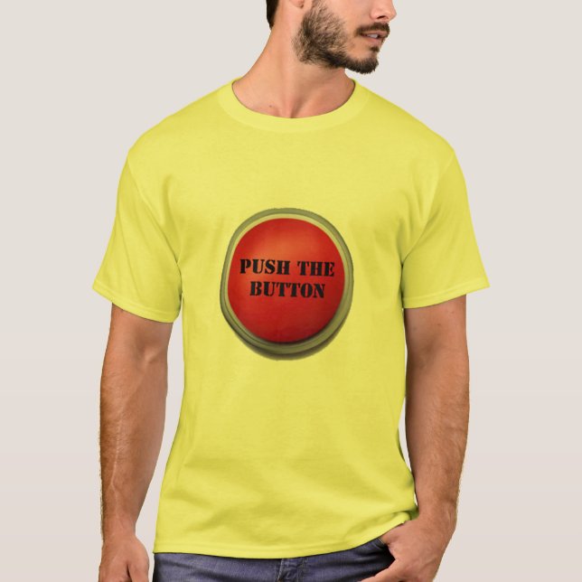 official button T-Shirt (Front)
