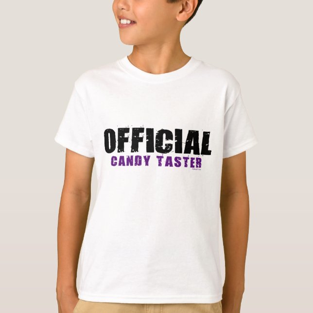 Official Candy Taster T-Shirt (Front)