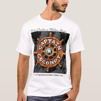 Official Capt Coconut T shirt FRONT ART ONLY 