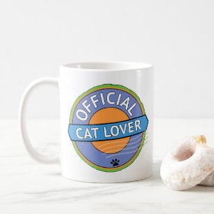 Official Cat Lover Coffee Mug