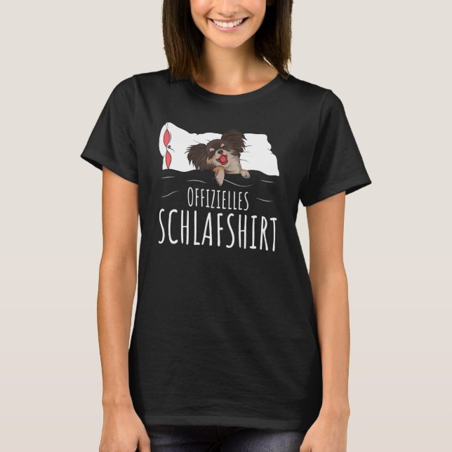 Official Chihuahua Nightdress Sleep T-Shirt (Front)