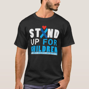 Official Child Abuse Awareness and Prevention Mont T-Shirt