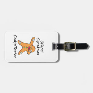 Official Christmas cookie tester Luggage Tag