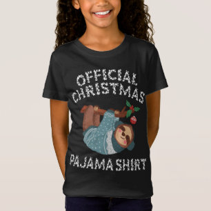 OFFICIAL CHRISTMAS SLEEP PAJAMA NIGHT T-Shirt