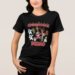 Official Christmas Squad Member   Funny Festive Ty Tri-Blend Shirt