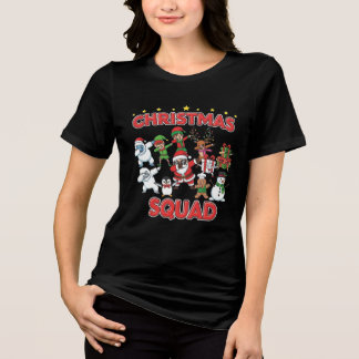 Official Christmas Squad Member | Funny Festive Ty Tri-Blend Shirt