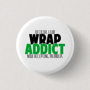 Official Club - Wrap Addict 3 Cm Round Badge