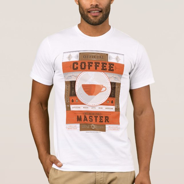 Official Coffee Brew Master T-Shirt (Front)