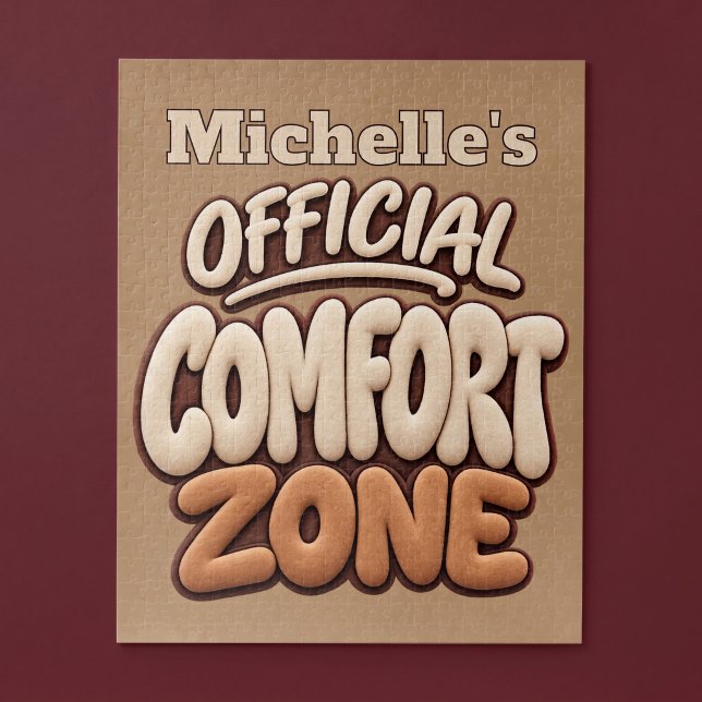 Official Comfort Zone Funny Jigsaw Puzzle (Creator Uploaded)