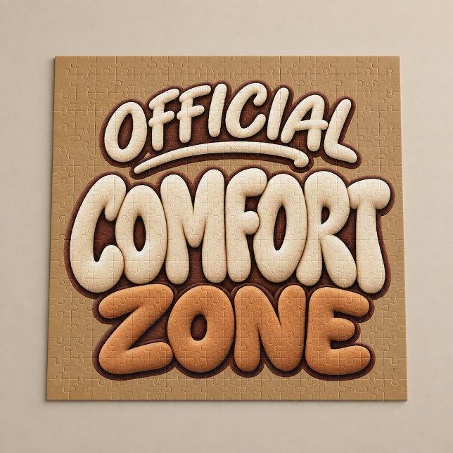 Official Comfort Zone Funny Jigsaw Puzzle (Creator Uploaded)