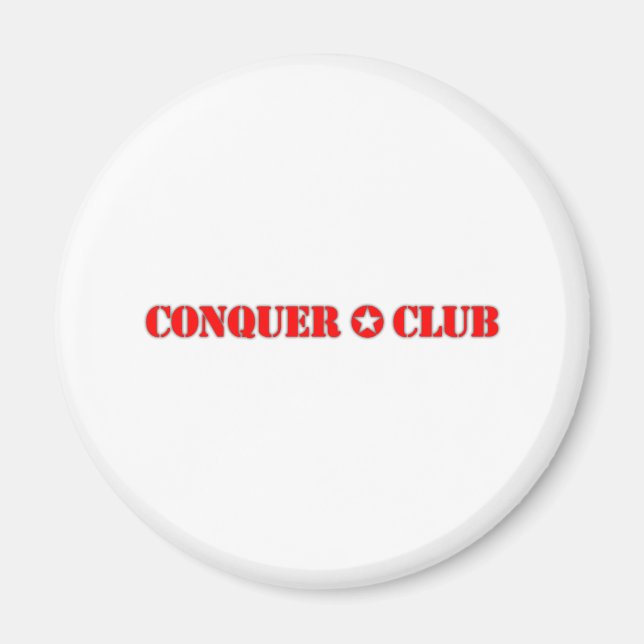 Official Conquer Club Magnet (Front)