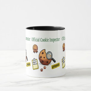 Official Cookie Inspector Mug – Funny Coffee Cup 