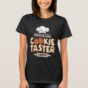 Official Cookie Taster Crew Funny Byking Team Fami T-Shirt
