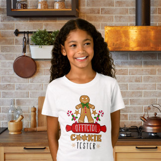 Official Cookie Tester Christmas Holiday T-Shirt