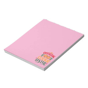 Official Cookie Tester Notepad