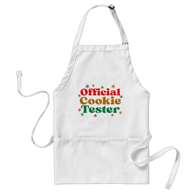 OFFICIAL COOKIE TESTER STANDARD APRON (Front)