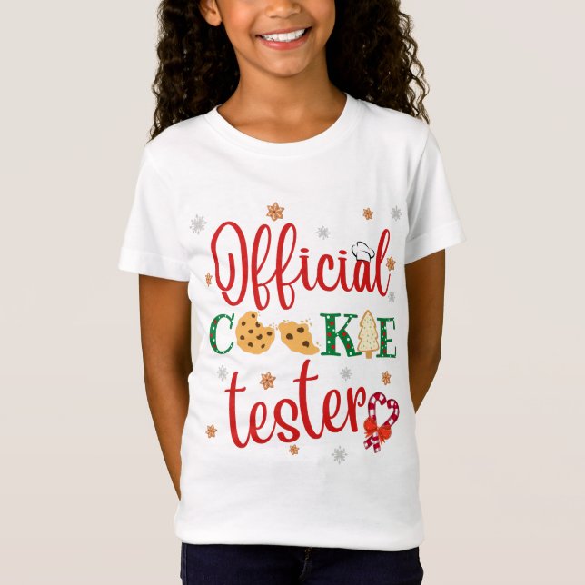official cookie tester  T-Shirt (Front)