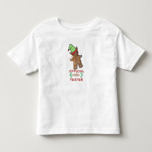 "Official Cookie Tester" Toddler's T-Shirt