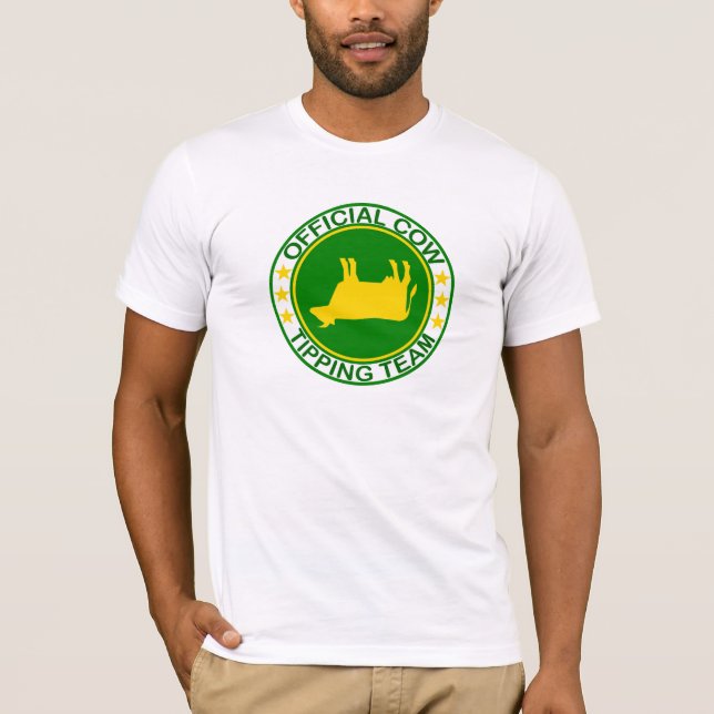 Official Cow Tipping Team t-shirt (Front)