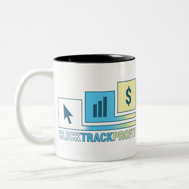 Official CTP SWAG Two-Tone Coffee Mug (Left)