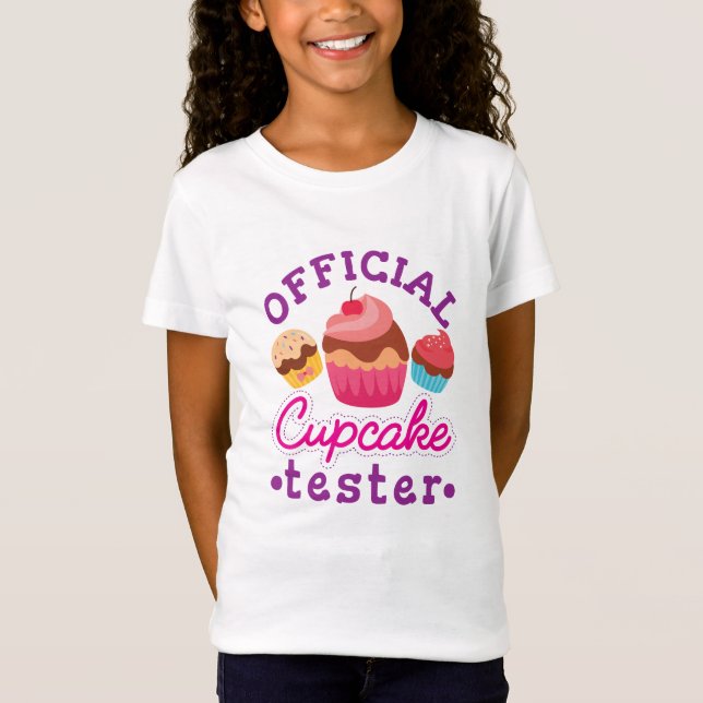 Official Cupcake Tester T-Shirt (Front)