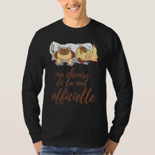 Official Cute Carline Dog Nigh T-Shirt