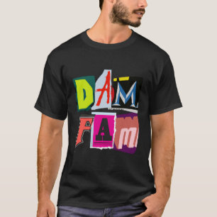 Official D'Amelio Family Letters T-Shirt