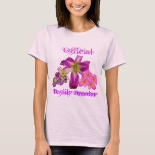 Official Daylily Breeder T-Shirt