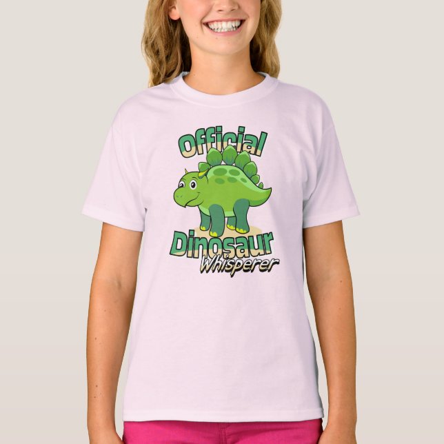 Official Dinosaur Whisperer T-Shirt (Front)