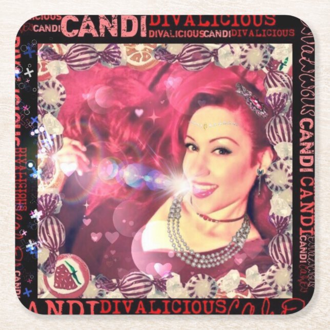 Official Divalicious Candi Coasters (Front)