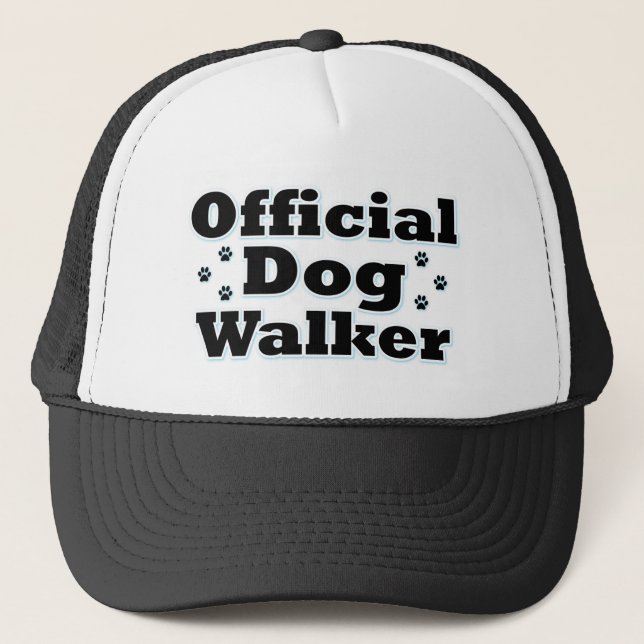 Official Dog Walker Trucker Hat (Front)