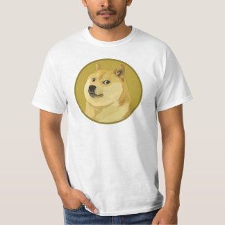 Official DOGECOIN T-Shirt (Silent Doge Edition)