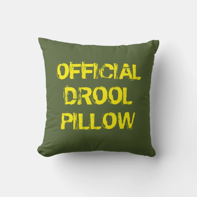 Official Drool Pillow (Front)