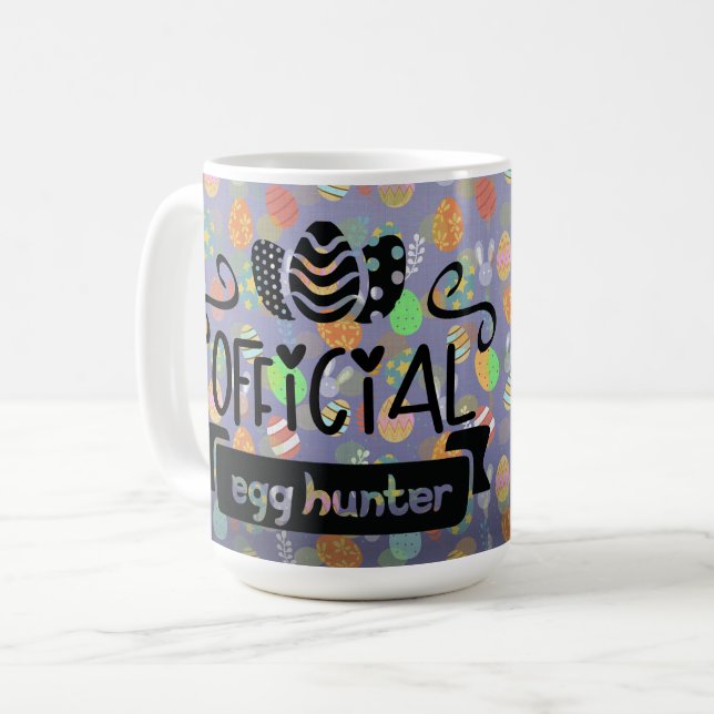 Official Easter Eggs Hunter  Coffee Mug (Front Left)