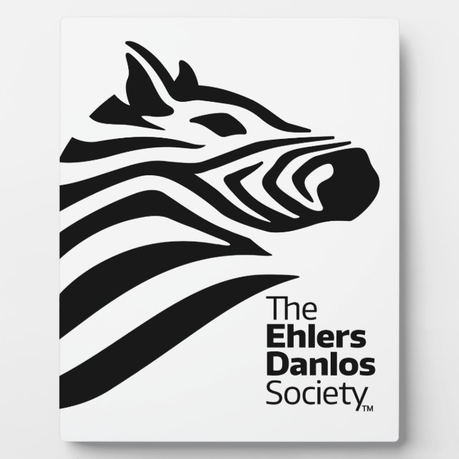 Official Ehlers-Danlos Society Logo Plaque (Front)