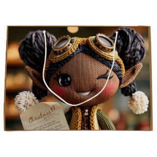 Official Elf Report Large Gift Bag